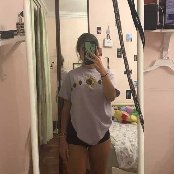 Purple urban top (water drop is from ironing - Picture 1 of 5